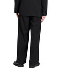 TRIPLE PLEATED WIDE TROUSERS -SURVIVAL CLOTH TROPICAL-