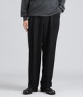 DOUBLE PLEATED SEMI EASY TROUSERS POLWARTH TUXEDO CLOTH