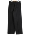 FLAT FRONT WIDE TROUSERS POLWARTH TUXEDO CLOTH