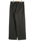 FLAT FRONT WIDE TROUSERS POLWARTH TUXEDO CLOTH