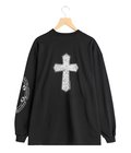 Pima Cotton L/S Tee (Leaf Skull)