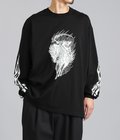 Pima Cotton L/S Tee (Leaf Skull)