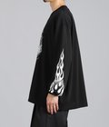 Pima Cotton L/S Tee (Leaf Skull)