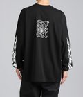 Pima Cotton L/S Tee (Leaf Skull)