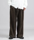CORDUROY WIDE SLACKS