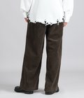 CORDUROY WIDE SLACKS