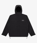 HOODED NYLON TRACK JACKET