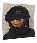 HOODED NYLON TRACK JACKET