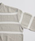 COTTON LINEN BORDER KANOKO L/S KNIT