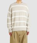 COTTON LINEN BORDER KANOKO L/S KNIT