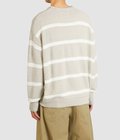 COTTON LINEN BORDER KANOKO L/S KNIT