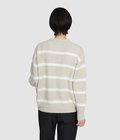 COTTON LINEN BORDER KANOKO L/S KNIT