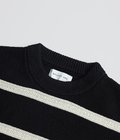 COTTON LINEN BORDER KANOKO L/S KNIT