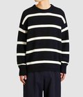 COTTON LINEN BORDER KANOKO L/S KNIT