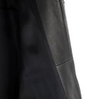 LEATHER ZIP UP JACKET W / LOVE & PEACE SILVER (ENTREFINO)