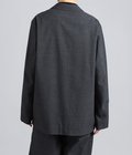 Wool Ramie Mohair Cardigan Jacket