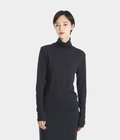 【レディース】Wool Rib Turtle Neck