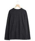 WOOL CREW NECK LONG SLEEVE T-SHIRT