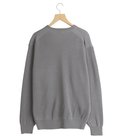 HARD TWIST WOOLRIB CREW NECK