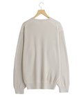 HARD TWIST WOOLRIB CREW NECK