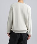 HARD TWIST WOOLRIB CREW NECK