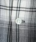 REMADE RAYON PLAID SHIRT AGED