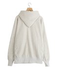 REVERSE WEAVE PULL OVER AFTER HOODED