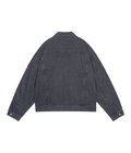 BLACK NEP DENIM TRUCKER JACKET