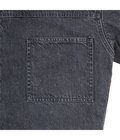 BLACK NEP DENIM TRUCKER JACKET
