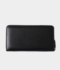 Large Zip-Around Purse w. Metal Zip