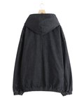 12.5oz Denim Zip Up Hooded Jacket