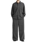 Pigment Coating T/R Twill Double Knee Work Trousers