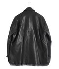 Shinig Collar Leather Jacket