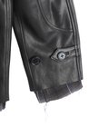 Shinig Collar Leather Jacket