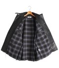 Shinig Collar Leather Jacket