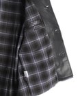 Shinig Collar Leather Jacket