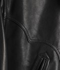 Shinig Collar Leather Jacket