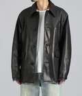 Shinig Collar Leather Jacket