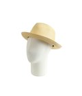 PAPER BRAID SOFT HAT W/RIBBON