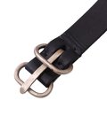 double oval buckle medium belt