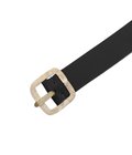 flat “+“ q buckle wide belt