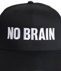 No Brain 6 Panel Snapback