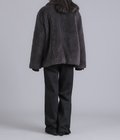 【レディース】WOOL BOA WIDE COLLAR COAT