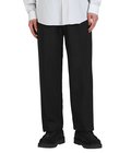 One Tuck Straight Wool Pants