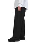 One Tuck Straight Wool Pants