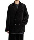 Suvin Corduroy Compact Shoulder Double Jacket