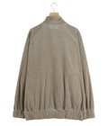 Compact Velour Track Jacket -GREGE-