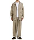 Compact Velour Track Jacket -GREGE-