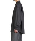 Extra Fine Wool L/S Oversized Regular Collar Shirt