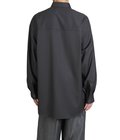 Extra Fine Wool L/S Oversized Regular Collar Shirt